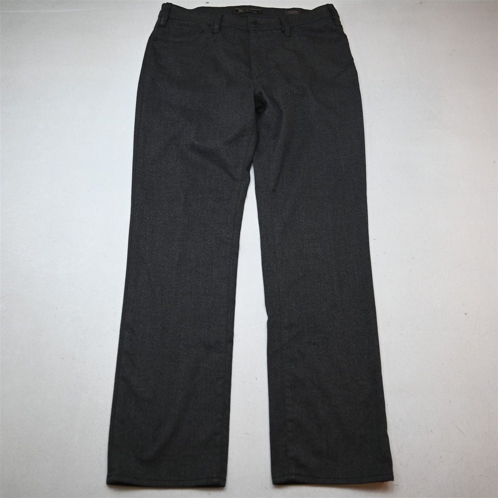 34 Heritage 38x34 Gray Knit Stretch Charisma Comfort Rise Classic Straight Jeans